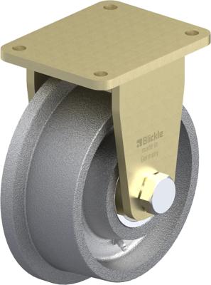 Blickle BS-SPK 201K Bokwiel Wieldiameter: 200 mm Draagvermogen (max.): 3000 kg 1 stuk(s)