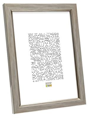 Deknudt S46AD1_20,0X30,0 Wissellijst Papierformaat: 20 x 30 cm (b x h x d) 22 x 32 x 1.2 cm Zilver Deknudt S46AD1_20,0X30,0 Wissellijst Papierformaat: 20 x 30 cm (b x h x d) 22 x 32 x 1.2 cm Zilver