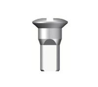 Sapim spaaknippel 13G rond 14,5mm zilver (100st) - thumbnail