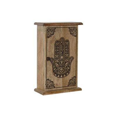 Sleutelkastje Home ESPRIT Natuurlijk 18 x 7,5 x 28 cm