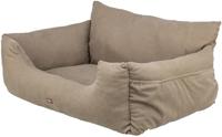 Trixie autostoel dubbel taupe - thumbnail