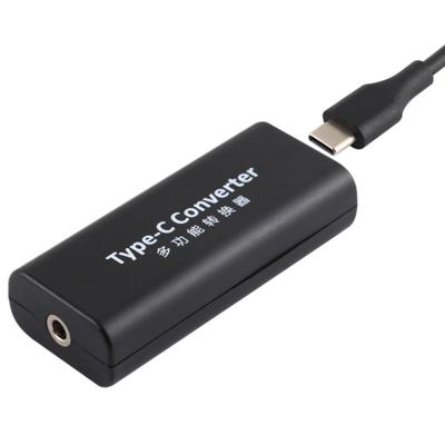 DC 4 0 x 1.7 mm Power Jack female naar USB-C/type-C Female Power connector adapter met 15cm USB-C/type C kabel