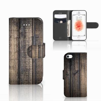 Apple iPhone 5 | 5s | SE | Book Style Case | Steigerhout
