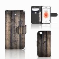 Apple iPhone 5 | 5s | SE | Book Style Case | Steigerhout - thumbnail
