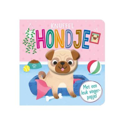 Knuffelhondje - vingerpopboek