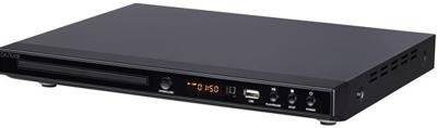 Denver DVH-1245 DVD-speler Zwart