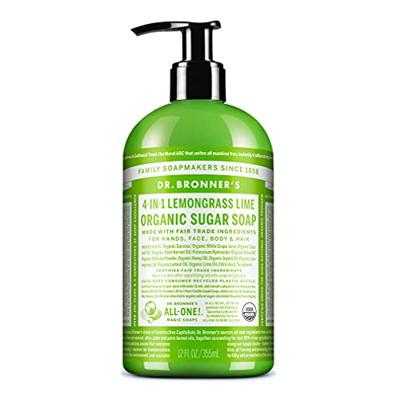 Handzeep Dr Bronner's 4 in 1 Lemongrass Lime 355 ml