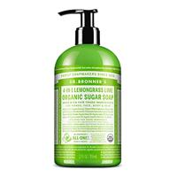 Handzeep Dr Bronner's 4 in 1 Lemongrass Lime 355 ml - thumbnail