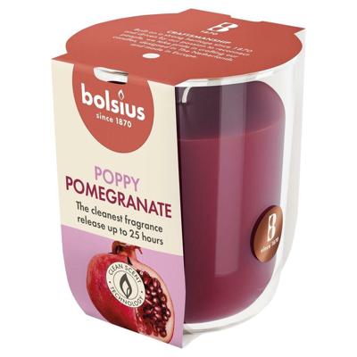 Bolsius geurglas true scents pomegranate S