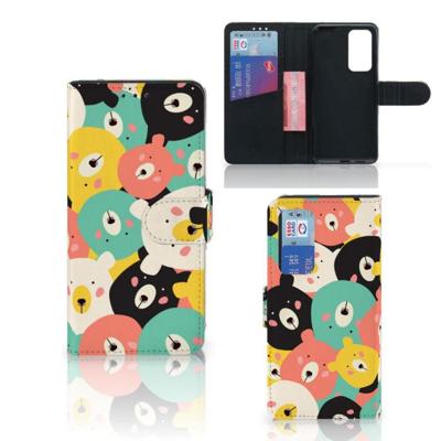 Huawei P40 Leuk Hoesje Bears Huawei P40 Leuk Hoesje Bears