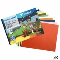 Fiches Sadipal Multicolour 32 x 24 cm (10 Stuks) - thumbnail