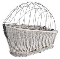 TRIXIE FIETSMAND BAGAGEDRAGER MET ROOSTER GRIJS 55X35X49 CM - thumbnail