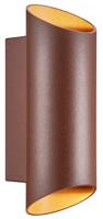 Enzo Nordlux wandlamp nico rond 2x gu10 roest ip54 - 4800916 - thumbnail