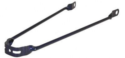 Spatbordstang 28x1 5/8x1 3/8. blauw, per stuk