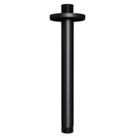 Plafonduitloop Brauer Black 20 cm Mat Zwart - thumbnail