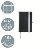 Leitz 44911094 Notitieboek Geruit Satijn-zwart Aantal paginas: 80 DIN A6 - thumbnail