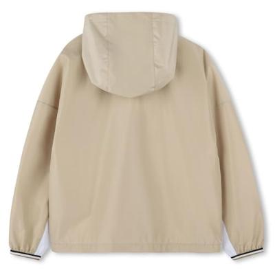 Hugo Boss Colourblock Windbreaker Kids Beige/Wit - Maat 11/12 jaar - Kleur: BeigeWit | Soccerfanshop Hugo Boss Colourblock Windbreaker Kids Beige/Wit - Maat 11/12 jaar - Kleur: BeigeWit | Soccerfanshop