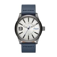 Horlogeband Diesel DZ1859 Leder Blauw 24mm - thumbnail