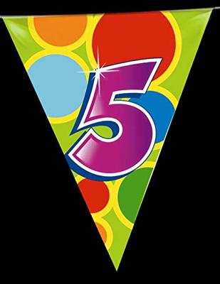 Haza Witbaard Vlaggenlijn 5 jaar, 10mtr.