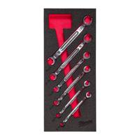 Milwaukee TOOLGUARD™ Foam inlay open ringsleutelset 6-delig - 4932493628 - thumbnail