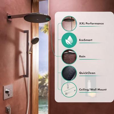 Hansgrohe Raindance alive hoofddouche 300 1 jet EcoSmart chroom 24521000