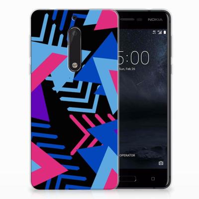 Nokia 5 | TPU Hoesje | Funky Triangle