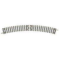 N Fleischmann rails (zonder ballastbed) 22224 Gebogen rails 30 ° 295.4 mm 12 stuk(s) - thumbnail