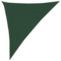 VidaXL Zonnezeil 160 g/m² 3x4x5 m hdpe donkergroen - thumbnail