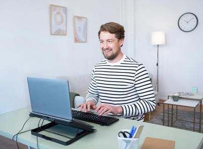 Trust Exto Eco Cooling-pad voor laptop In hoogte verstelbaar Trust Exto Eco Cooling-pad voor laptop In hoogte verstelbaar