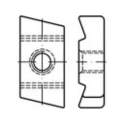 TOOLCRAFT 161573 Schroefplaten voor hamerkopschroeven M12 Staal Galvanisch verzinkt 50 stuk(s) TOOLCRAFT 161573 Schroefplaten voor hamerkopschroeven M12 Staal Galvanisch verzinkt 50 stuk(s)