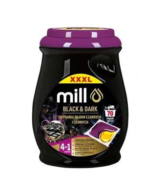 MILL PROFESSIONAL 2-kamer capsules voor zwart en donker wasgoed 70 st.