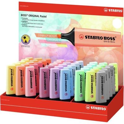 Markeerstift stabilo boss 70/45 45st pastel ass | 45 stuks Markeerstift stabilo boss 70/45 45st pastel ass | 45 stuks