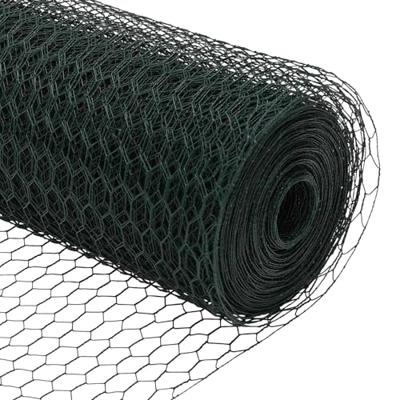 VidaXL Hexagon hek groen 1 x 10 m pvc