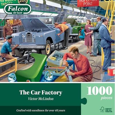 The Car Factory Puzzel 1000 stukjes The Car Factory Puzzel 1000 stukjes