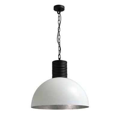 Masterlight Stoere industrie hanglampIndustria 50 wit met oudzilver - 2197-06-37-R-K