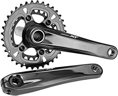 SHIMANO crankstel "deore xt fc-m8100" crankset shim.xt fcm8100 26/36t.180mm ht2 12sp bl. - thumbnail