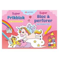 Deltas Super prikblok i love eenhoorns - thumbnail