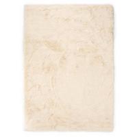 Tapeso Zacht hoogpolig vloerkleed - Comfy plus - crème - 160x230 cm - thumbnail