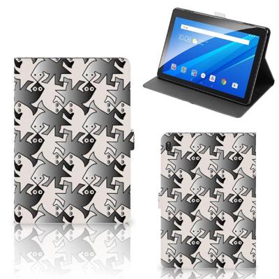 Lenovo Tab E10 Flip Case Salamander Grey