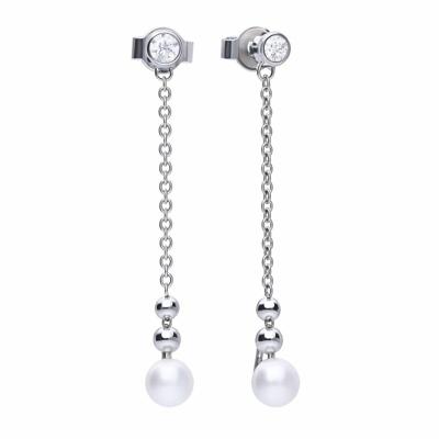 Oorbellen Dames Diamonfire 6218711111 3 cm Oorbellen Dames Diamonfire 6218711111 3 cm