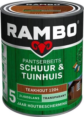 Pantserbeits schuur en tuinhuis zg tr. 1204 0,75l Rambo - Rambo