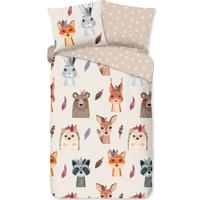 Good Morning Kinderdekbedovertrek "dieren" - Multi - (140x200/220 cm) - Katoen - thumbnail