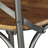 Eetkamerstoelen 2 st massief mangohout - thumbnail