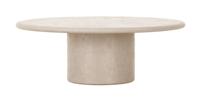 DTP Home Ronde Salontafel 'Silo' Mortex, 100cm, kleur Zand - thumbnail
