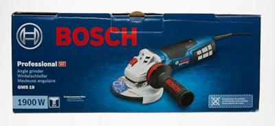 Bosch Blauw GWS 19-125 CIE Professional Haakse slijpmachine met 6-traps toerentalinstelling - 1900 watt - 060179P002 - thumbnail