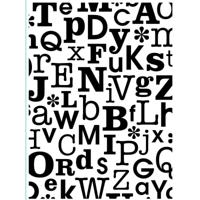 Vaessen Creative • embossing folder abcs - thumbnail