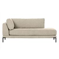 vtwonen Couple Lounge Element - Polyester - Zand - 89x100x200 - thumbnail