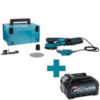 Makita BO001CGZJNL Accu excenter schuurmachine 125mm XGT 40 V Max Basic Body in Mbox - thumbnail