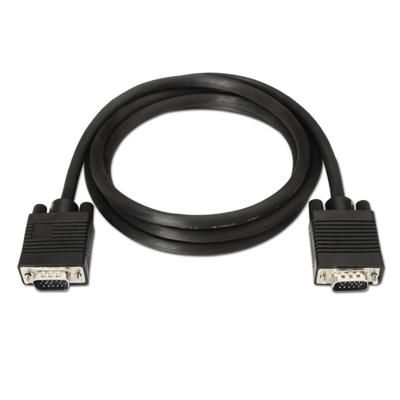 AISENS A113 – 0070 – 5 m SVGA kabel voor monitor, tv en projector, zwart
