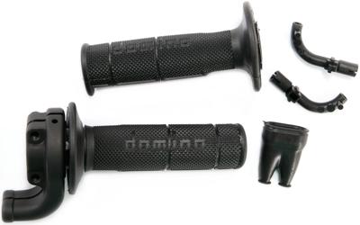 Domino gasdraaigreep armatuur throttle grips alu sw 2-pull,handleg